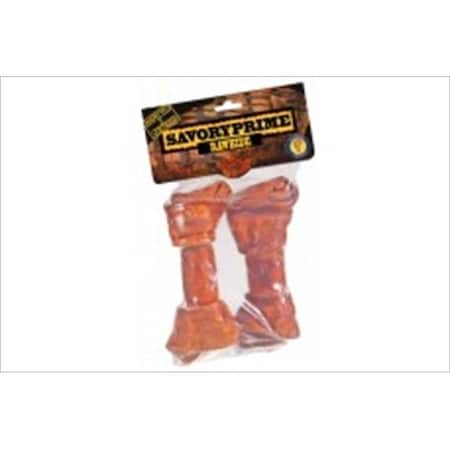 Savory Prime Savory Prime 6-7 In. Supreme Knotted Bone Beef; 2 Count 50758869